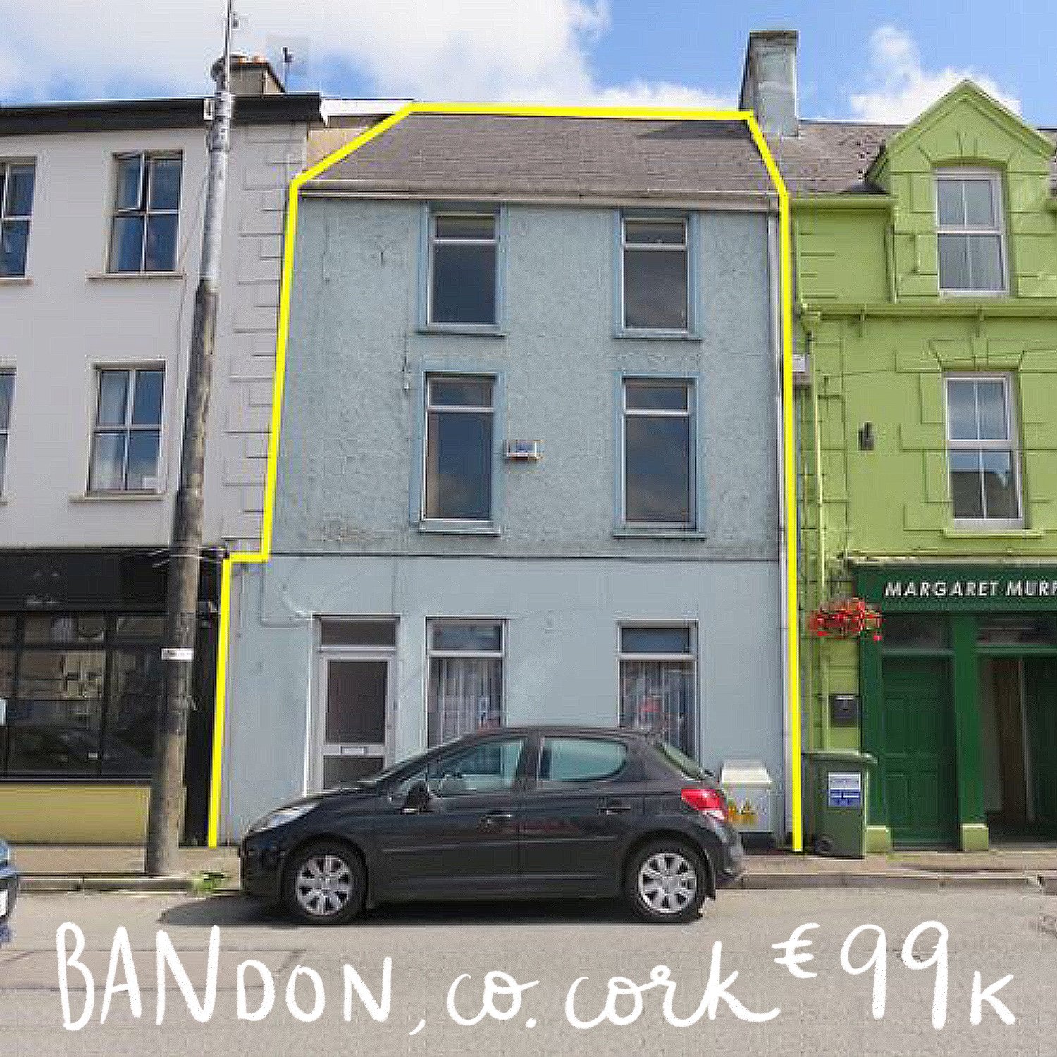 St. Patrick's Place, Bandon, Co. Cork. €99k