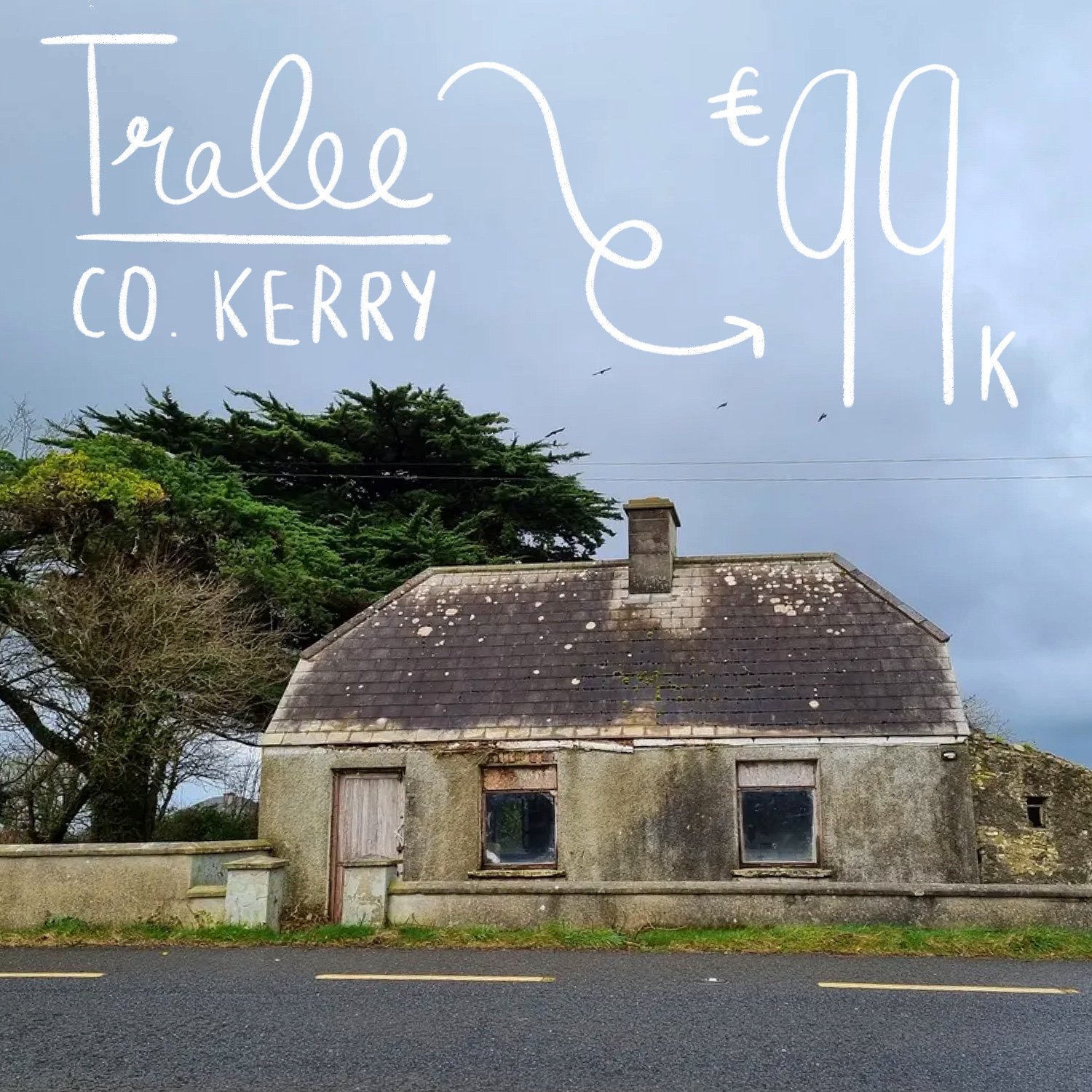 Leampreaghane, Tralee, Co. Kerry. €99k