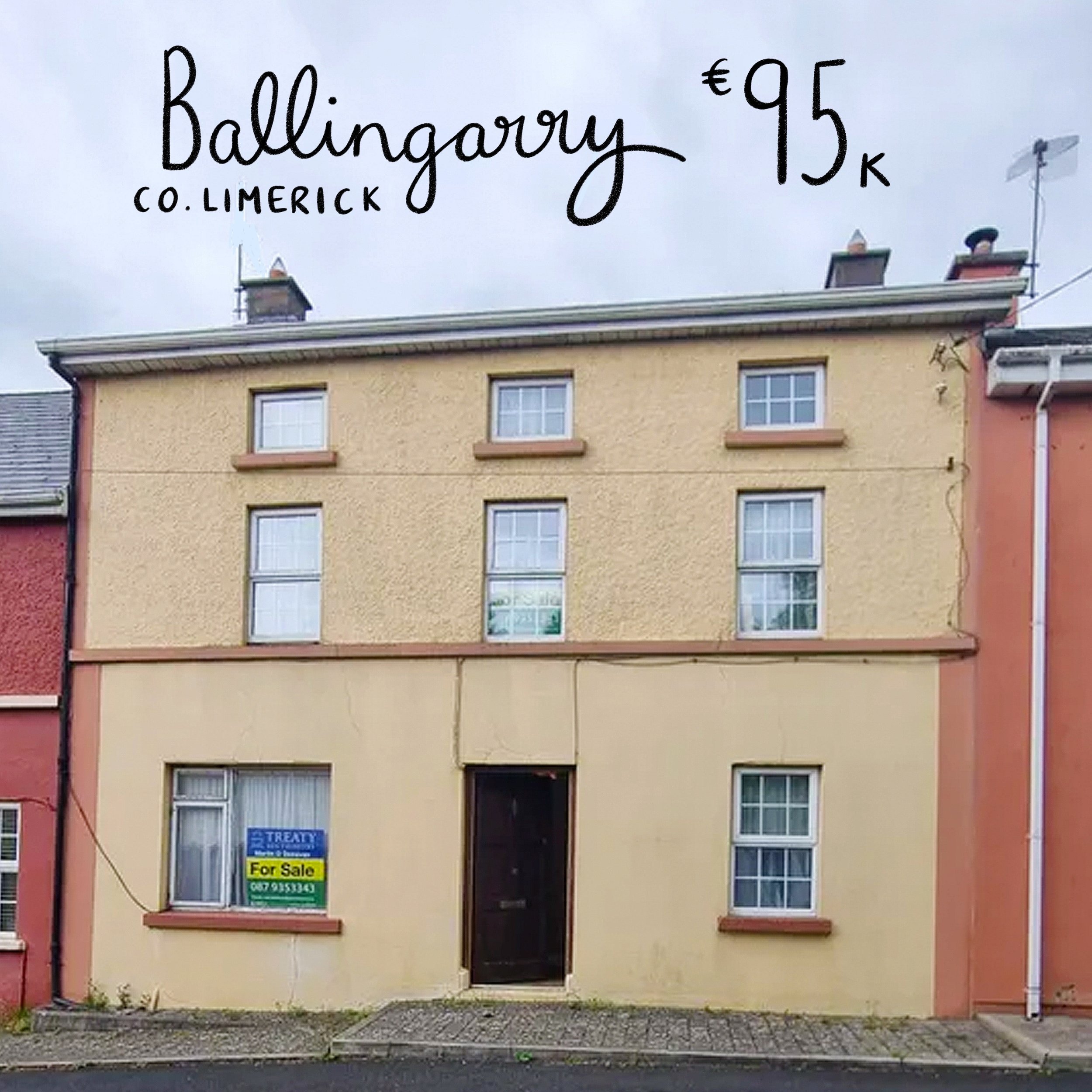 The Square, Ballingarry, Co. Limerick. €95k