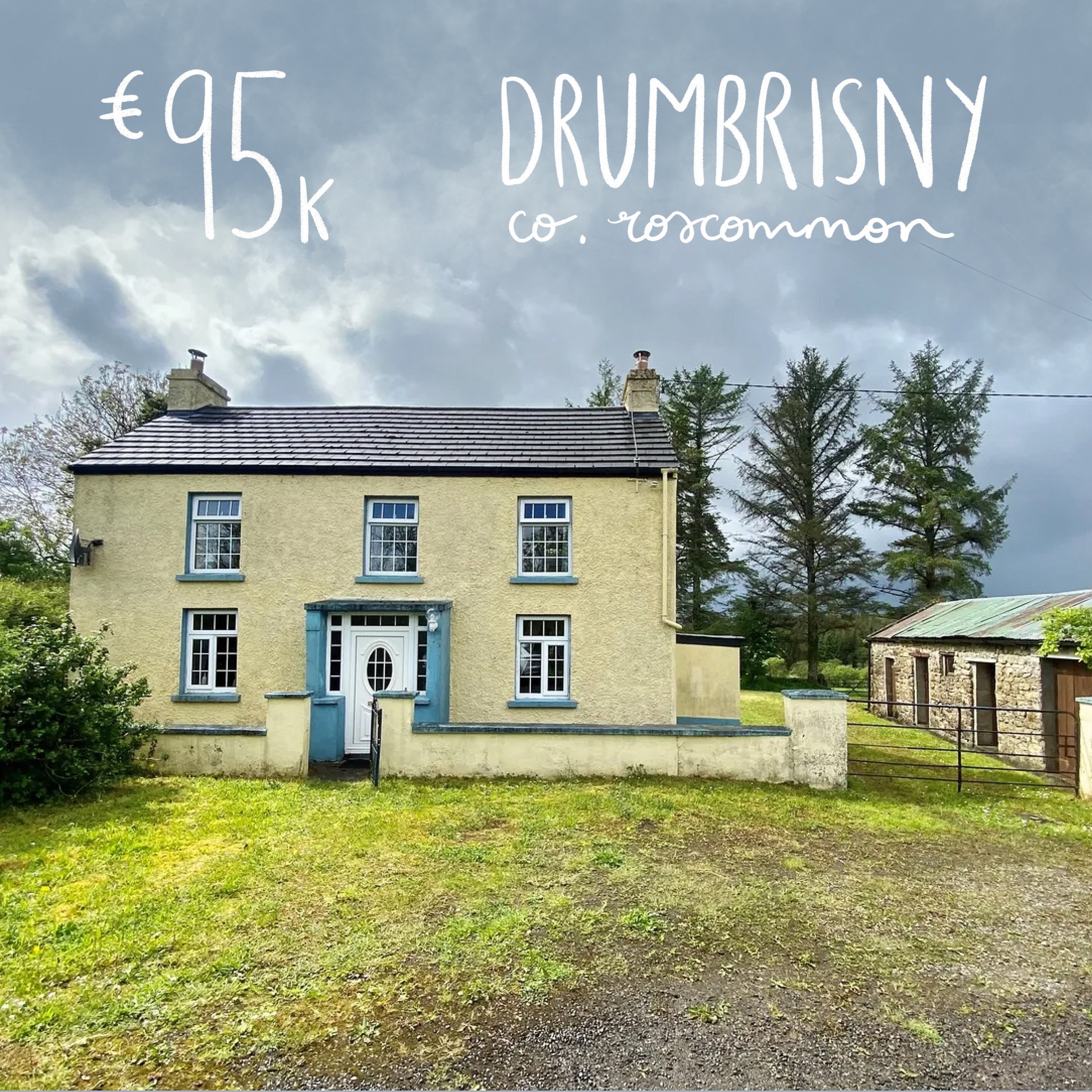 Drumbrisny, Carrick-on-Shannon, Co. Roscommon. €95k