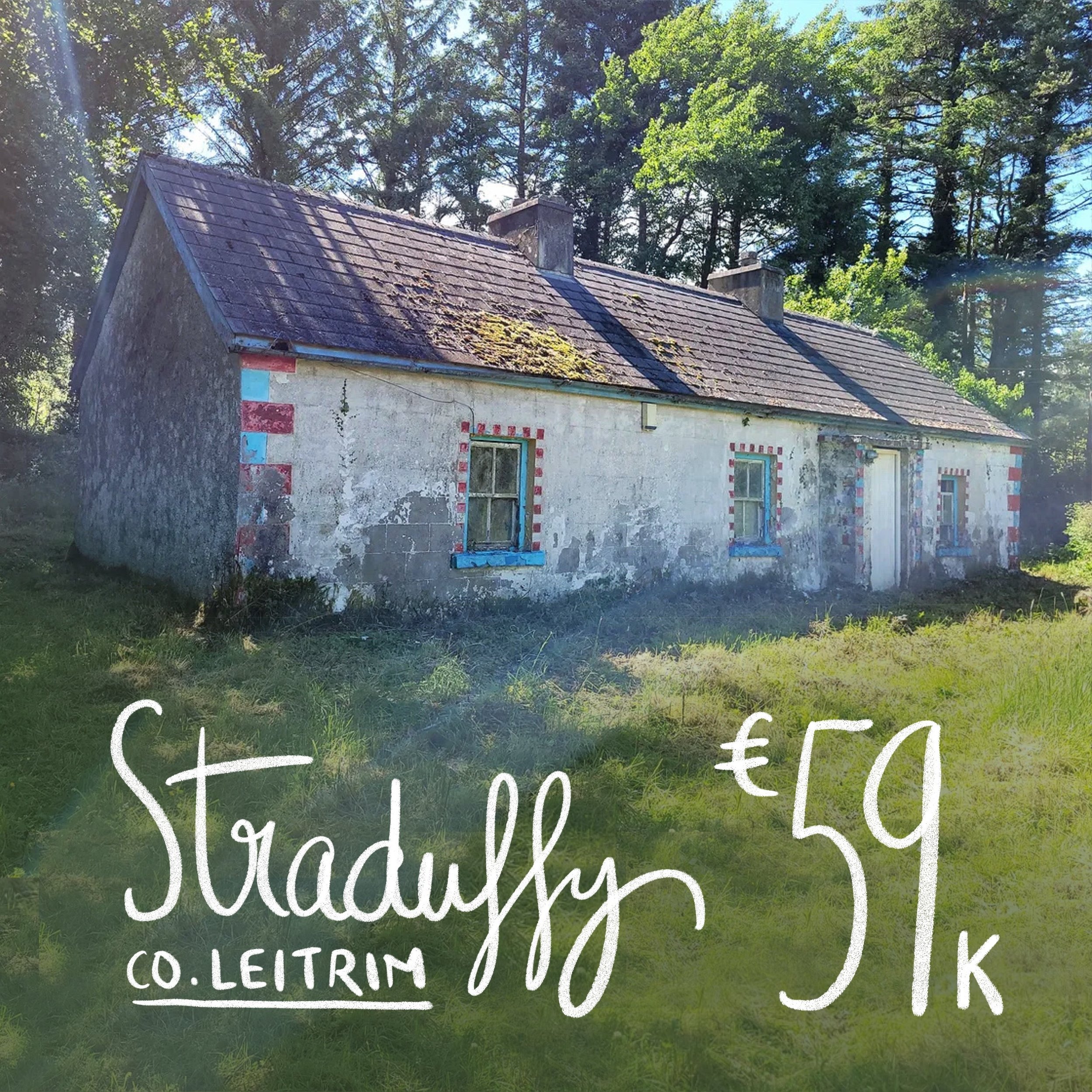 Straduffy, Kiltyclogher, Co. Leitrim. €59k