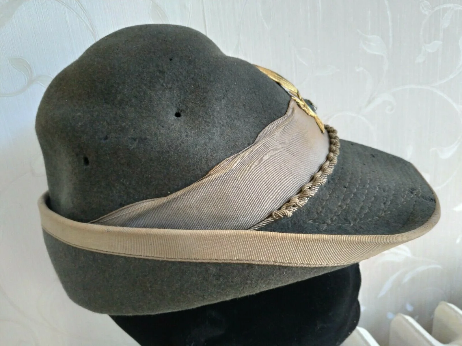 Cappello Alpino Guardia di Finanza GDF Grigioverde — Antiqueboutiqueshop