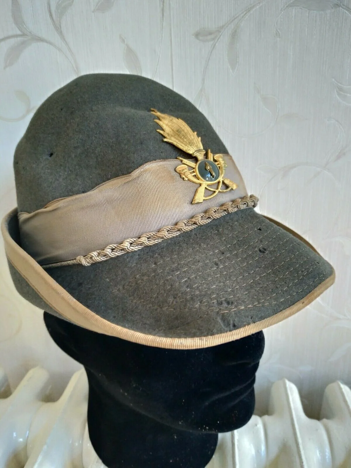 Cappello Alpino Guardia di Finanza GDF Grigioverde — Antiqueboutiqueshop