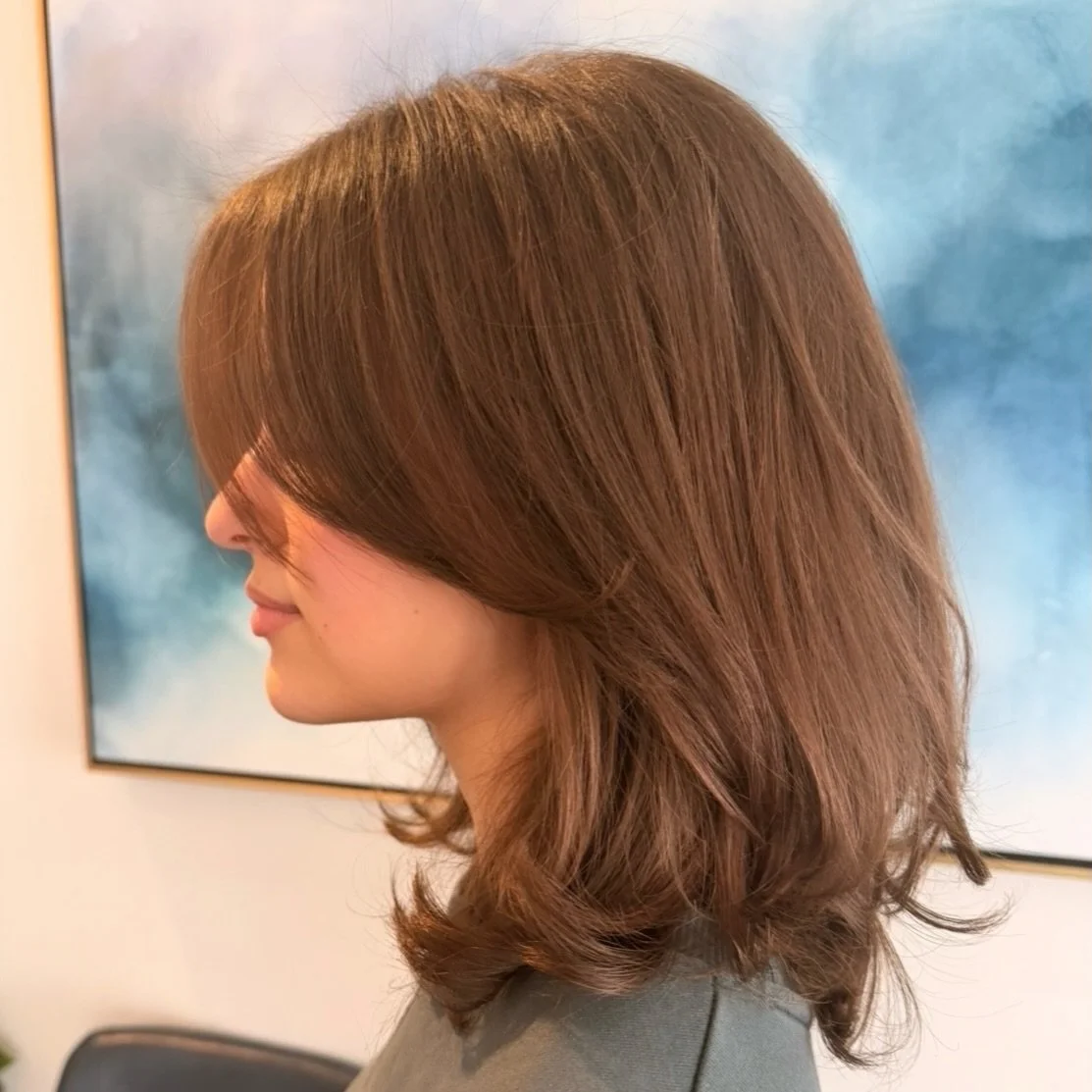 The modern mid 
Movement, shape and zero bulk 

Proof that mid length is the sweet spot ✨

✂️ hair by 𝗖𝗮𝘁𝗵𝗲𝗿𝗶𝗻𝗲