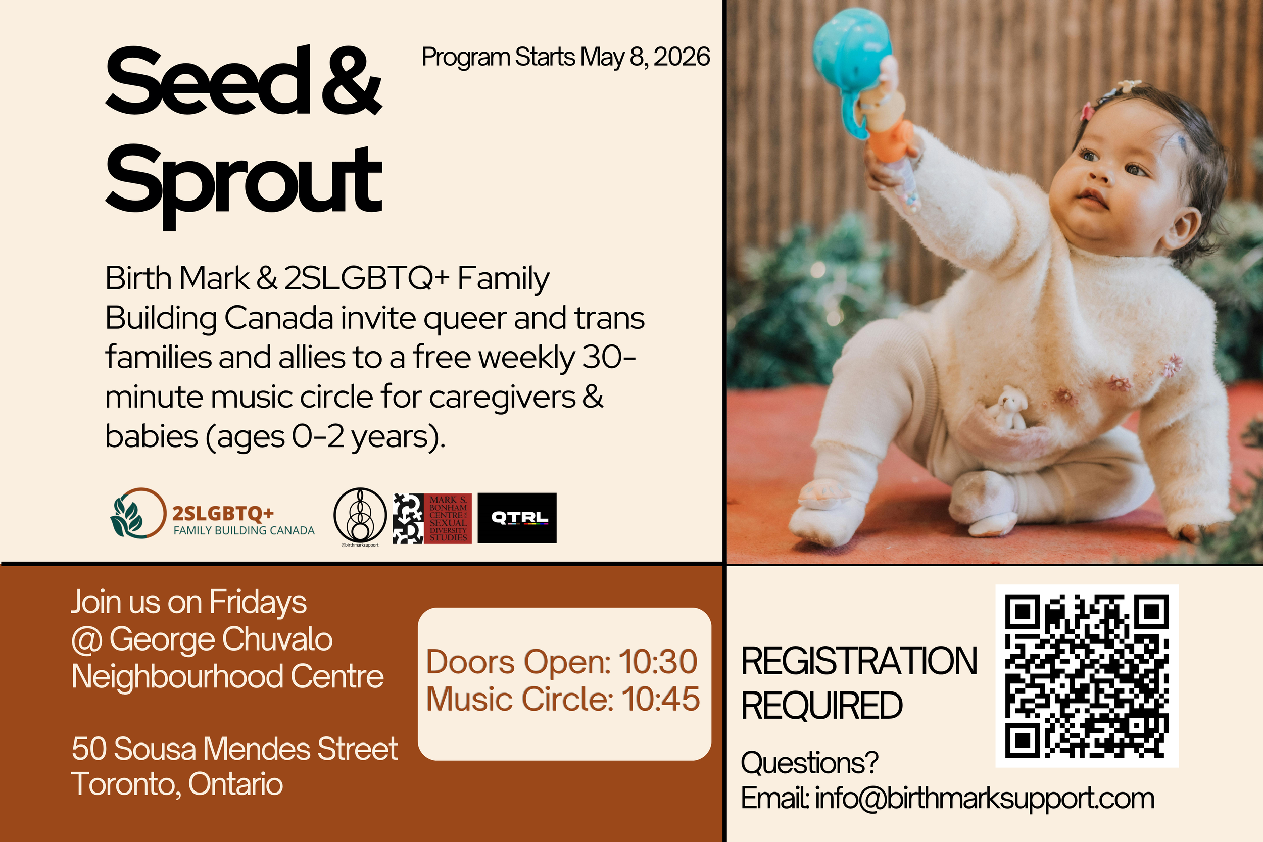 2SLGBTQ+ Baby &amp; Caregiver Music Circle