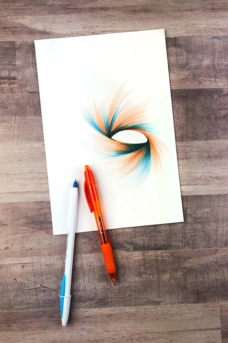 Jen N Ink New E-Course: Jen and Ink in COLOR — Jennifer Mullin - Ballpoint Pen ...