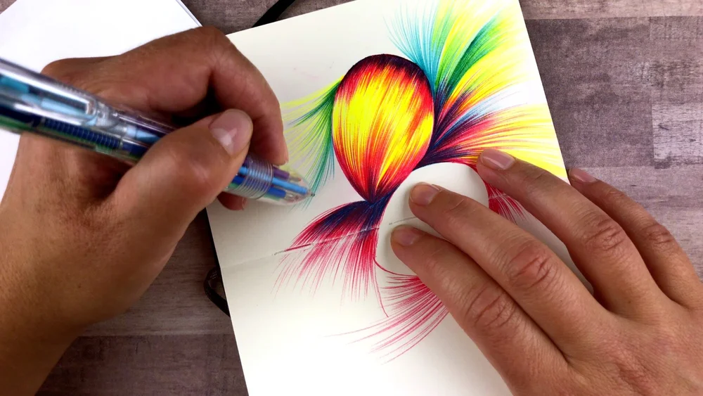 Jen N Ink Jen and Ink in Color — Jennifer Mullin - Ballpoint Pen Artist + Author