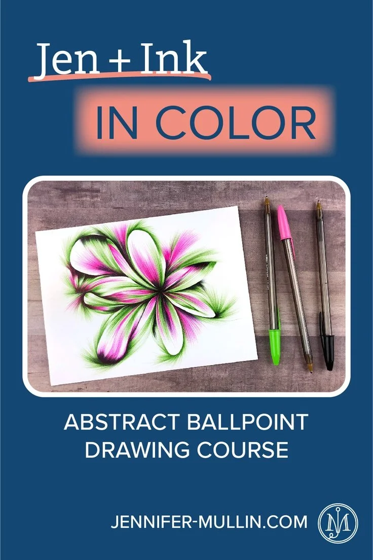 Jen N Ink Meet the New Jen + Ink in Color E-Course — Jennifer Mullin - Ballpoint ...