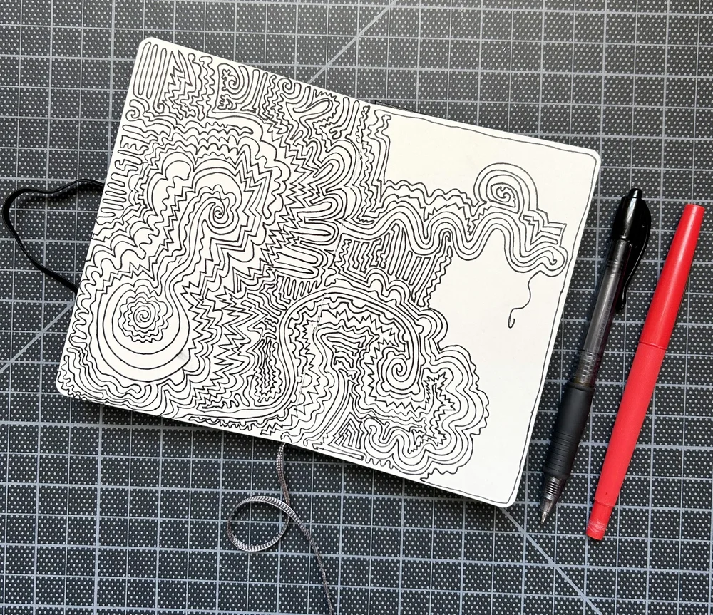 Doodling For Relaxation New Video Tutorial Jennifer Mullin