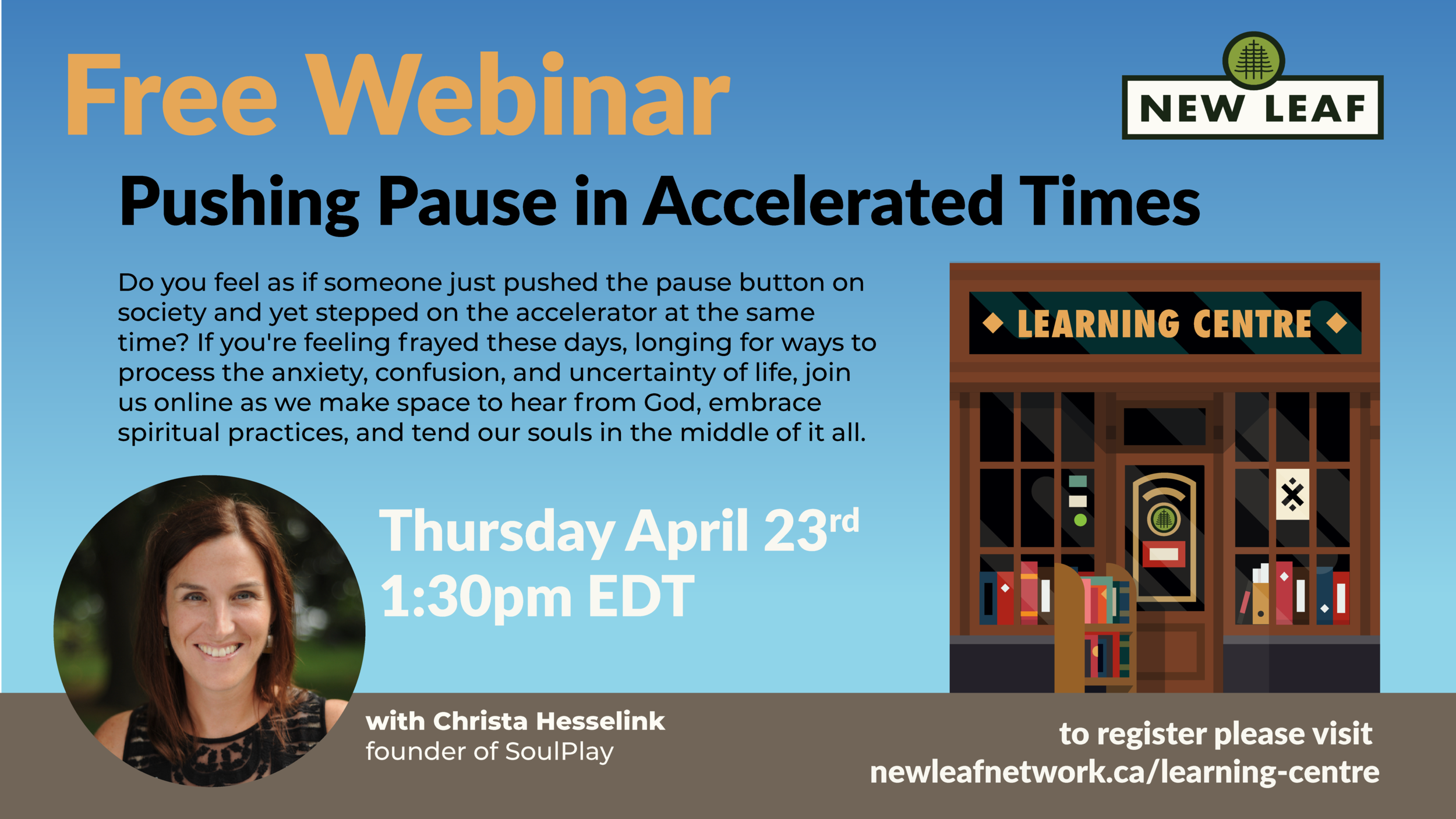 Pushing Pause in Accelerated Times