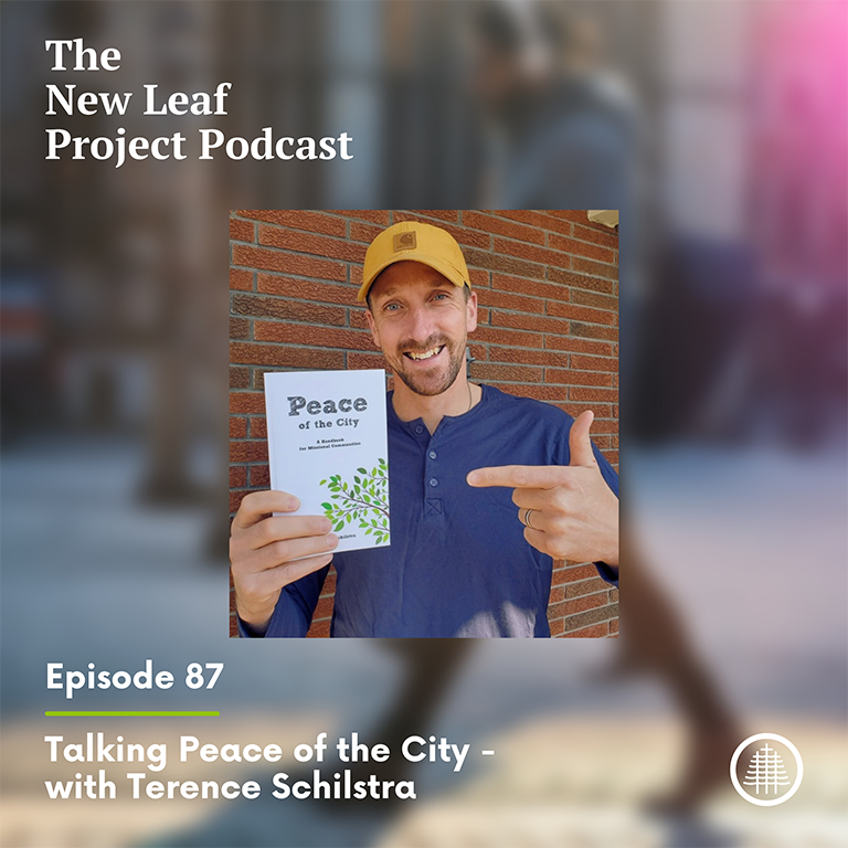 Ep 87 - Talking Peace of the City - Terence Schilstra