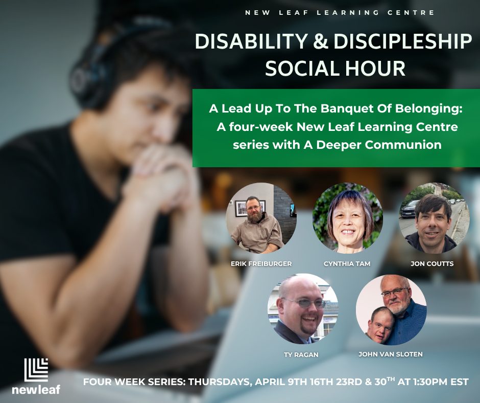 Disability and Discipleship Social Hours