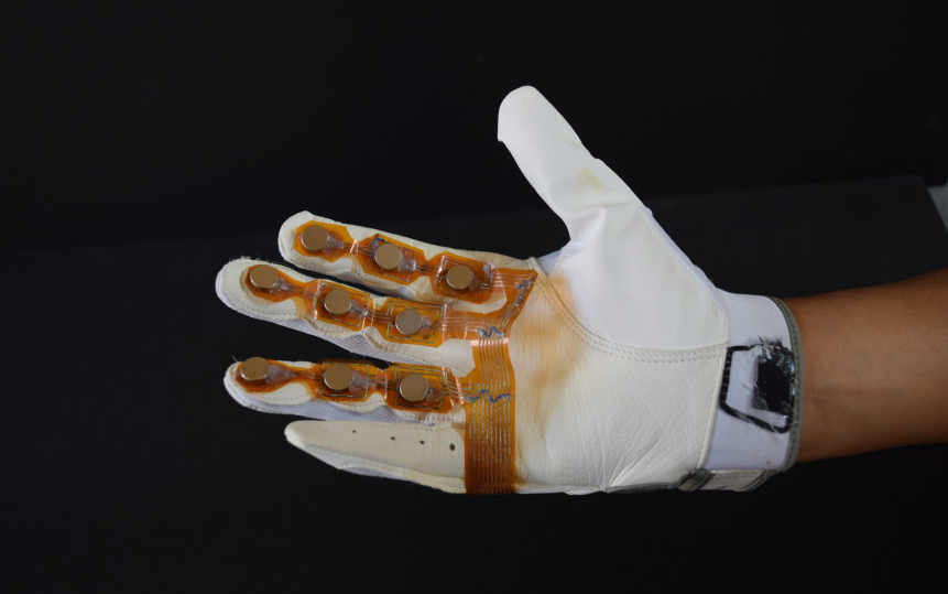  This glove allowed users to “feel” temperature at a distance. By providing different vibrational pattern, the user’s brain was able to create a new mapping that was like giving a user a new sense. 