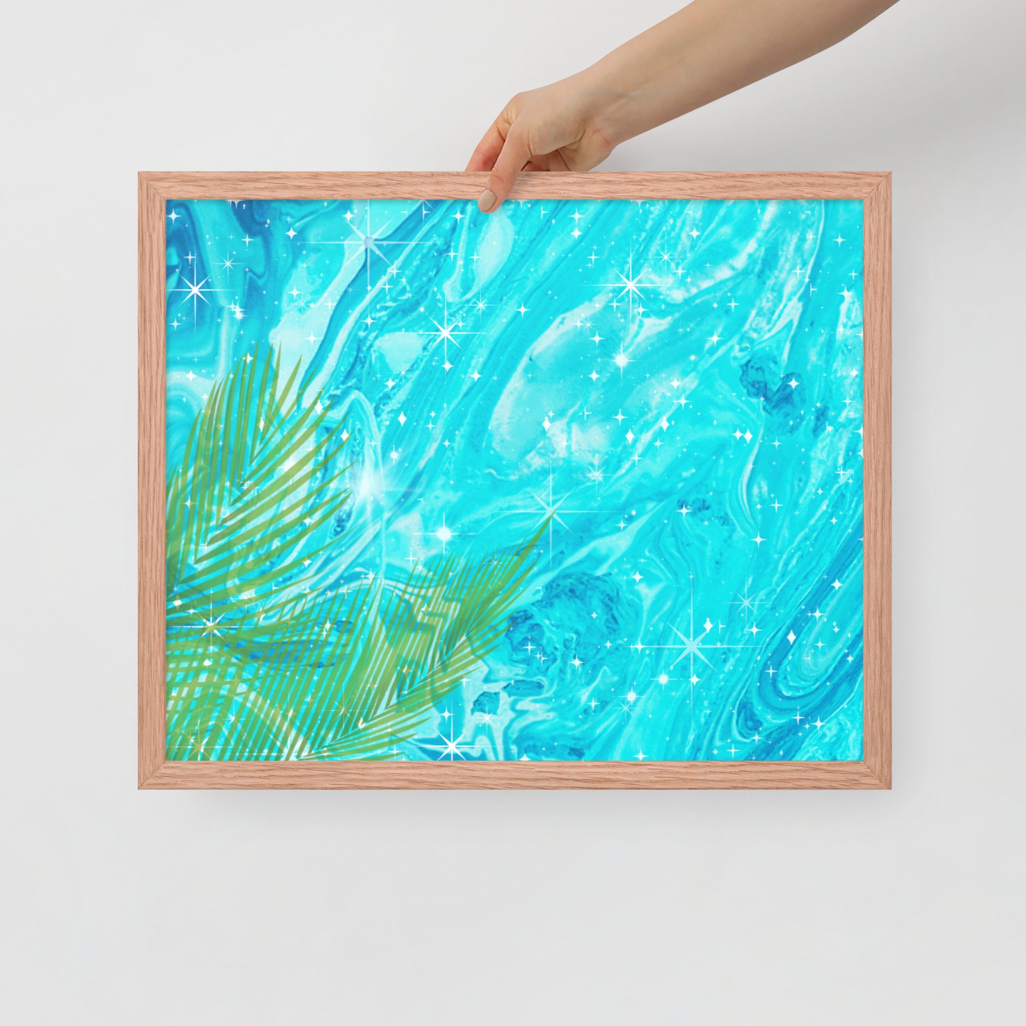 Summer Palms Art Print