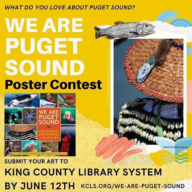 Don’t forget to enter your artwork submissions in the #WeArePugetSound poster contest! 🎨 Details at the link in our bio.