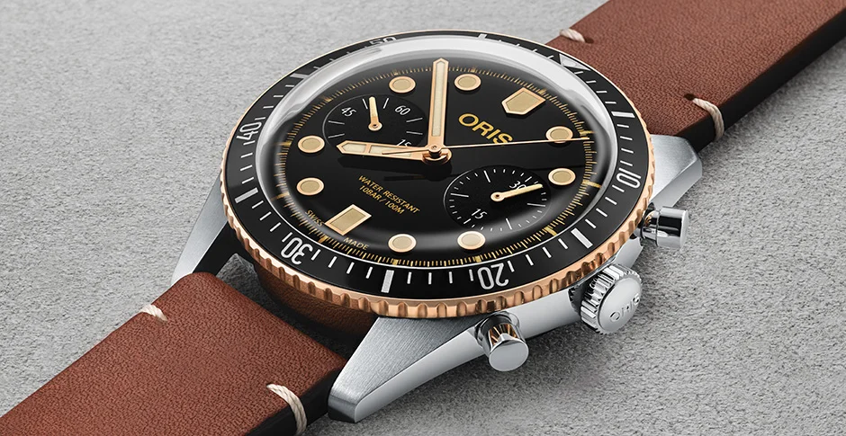 oris chronograph diver
