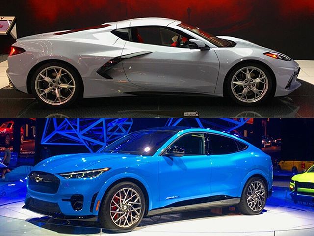Chevy &amp; Ford. The Hoof Beats and Heartbeats on the 2019 LA Auto Show Floor 
Read more and share your collection @thecollectorscatalog

#thecollectorscatalog #collector #collectors #collecting #chevy #chevrolet #chevroletcollection #corvette #corv