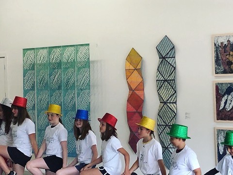 Today was the last day of Musical Theatre Camp at the JAC!
We love these pictures of campers performing in our gallery in front of the PULPARAZZI Exhibition! We can't believe there are only two weeks of Summer Arts Camps left!
Learn more and register