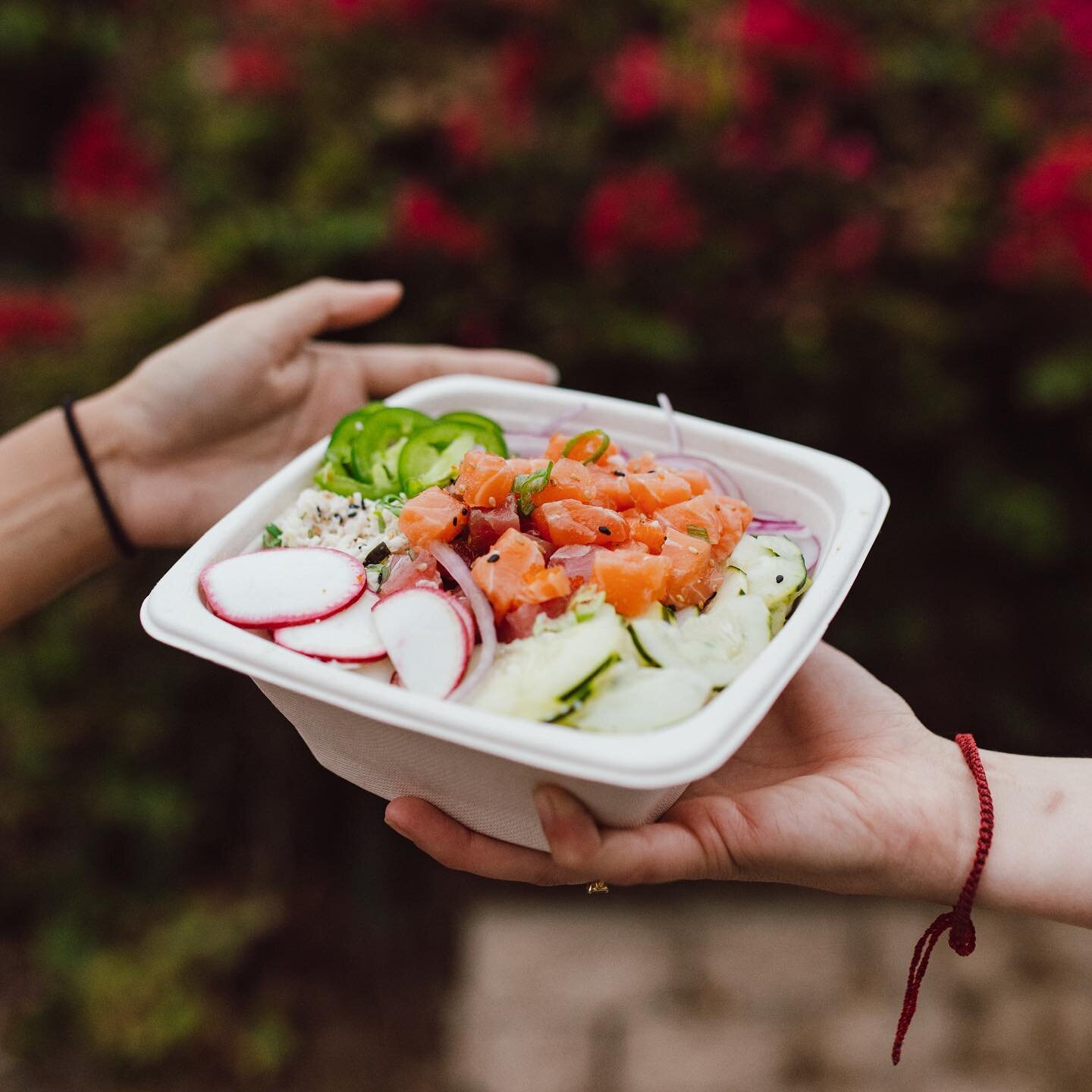 You get a poke bowl! 
You get a poke bowl! 

Everybody gets a poke bowl!