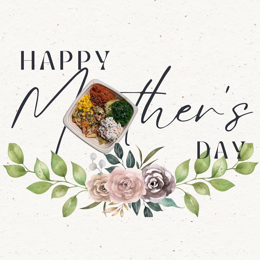 Happy Mother&rsquo;s Day!💐

Need a last minute gift? 
You can never go wrong with a gift card to give to all the wonderful moms out there!

Our Poki Poki Encinitas #1 (next to Best Buy) will be open from 11am-7pm and our second location (next to Chi