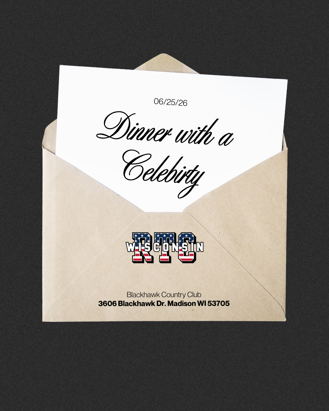 Dinner with a Celebrity