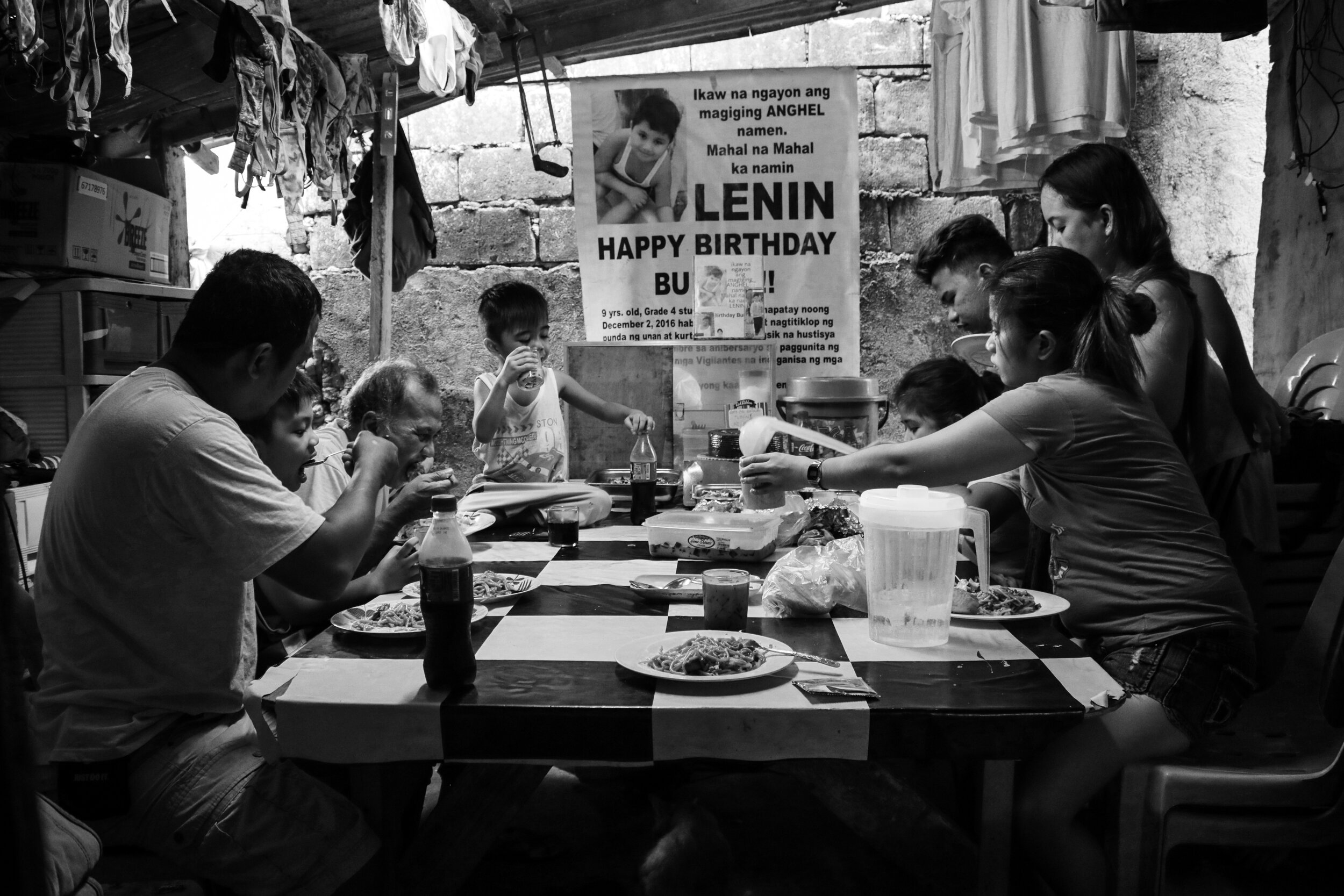   The Baylon family celebrates Lenin’s 13th birthday on Dec. 5, 2019. On this day, the family also marked the first court hearing for the petition to correct Lenin’s falsified death certificate.     The following year, the court denied the petition, 