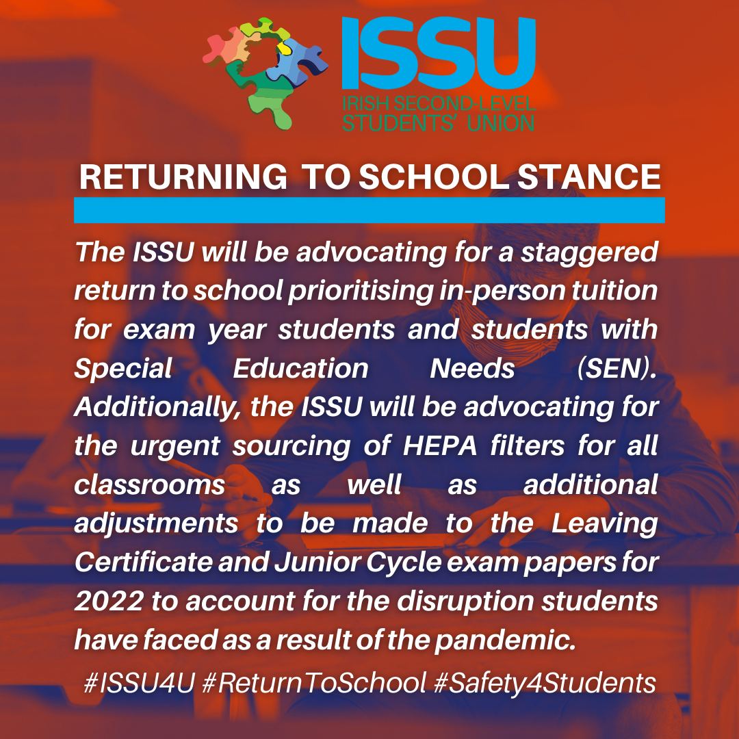 ISSU Returning to School Stance