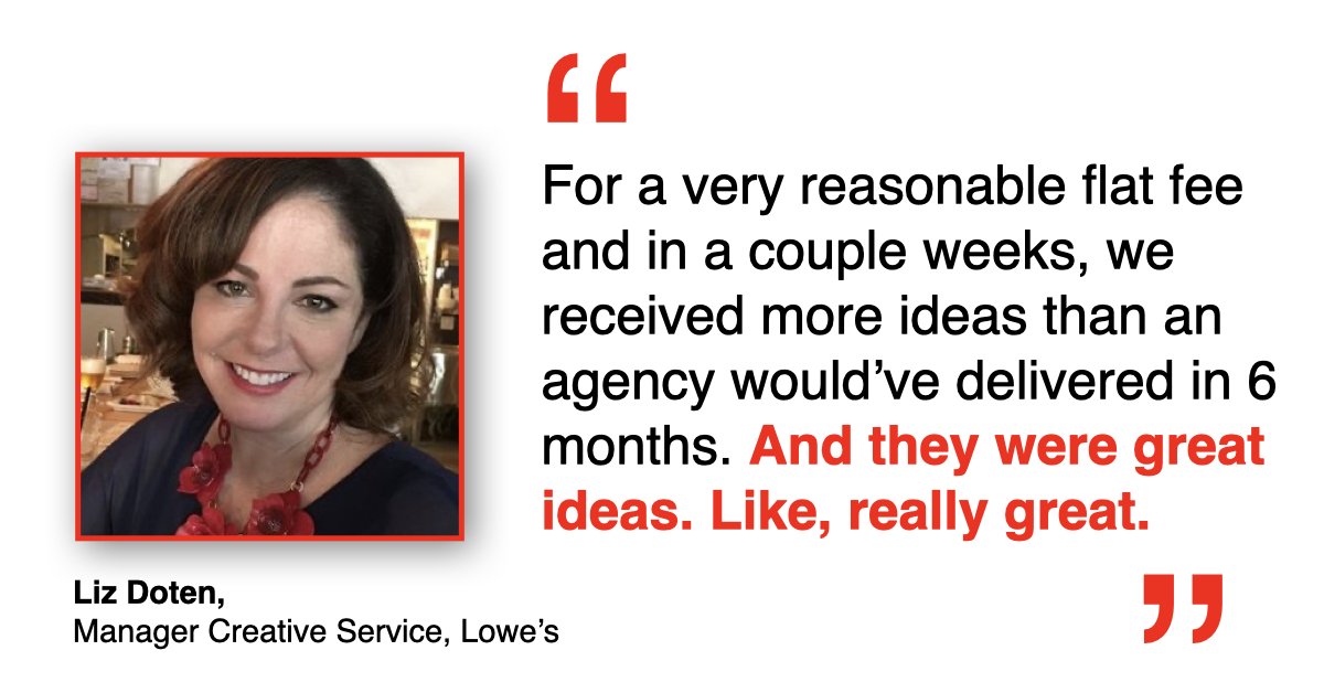 Liz Doten, Manager Creative Service, Lowe's