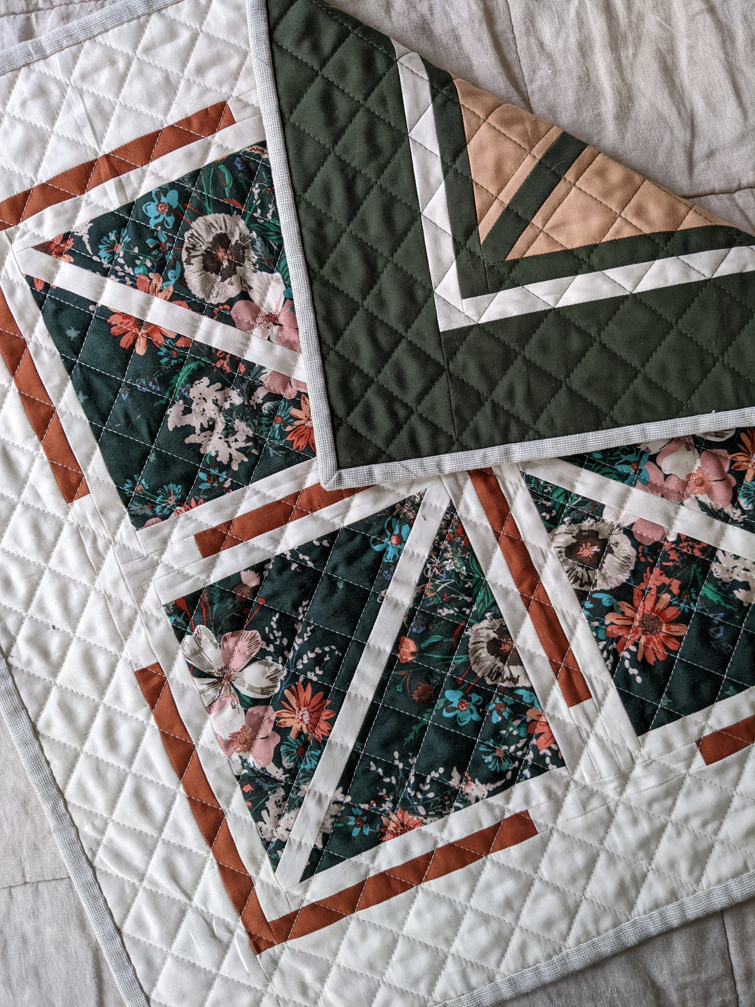 How to Join Quilt Batting Pieces Together 