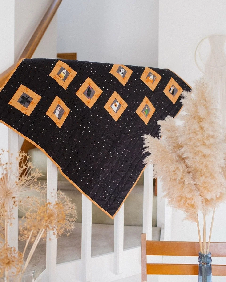 Okay, tell me I’m not the only one late to the fussy cutting party... are you a long time fussy-cutter, or has it always sounded a bit too.. well, fussy? 
I finally gave it a try while prepping some Halloween projects with next year&rsquo