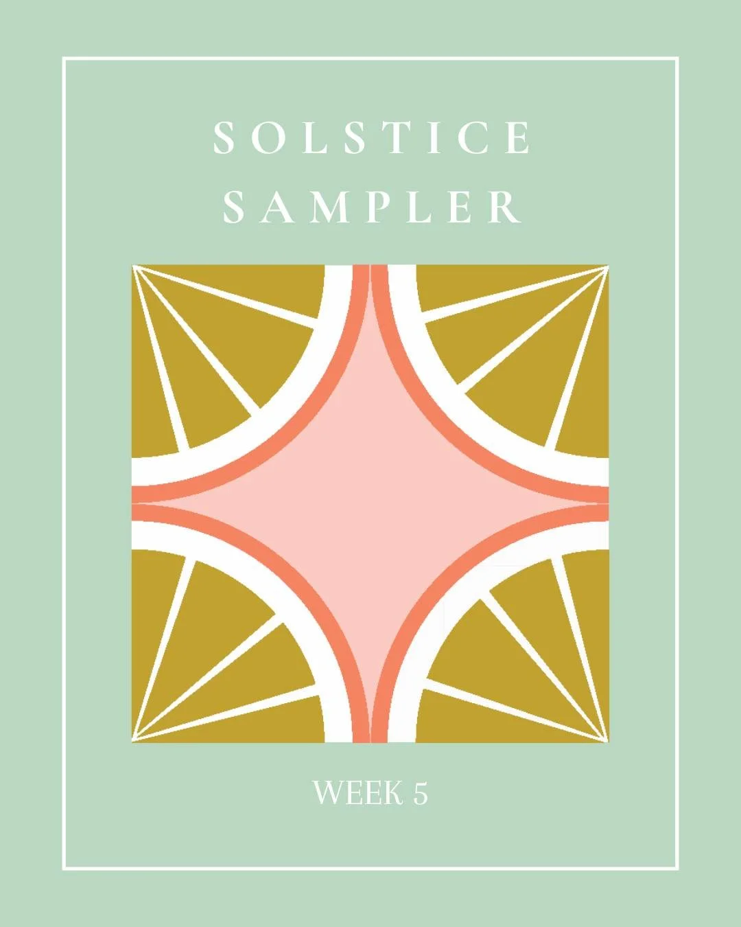 @urbandwellstudio is spicing up Week 5 of the Solstice Sampler with a playful and modern design. I made dried orange garlands for the holidays last year, so I was so excited when I saw the Citrus Garland block!

✨ This week&rsquo;s prizes:
&bull; @ol