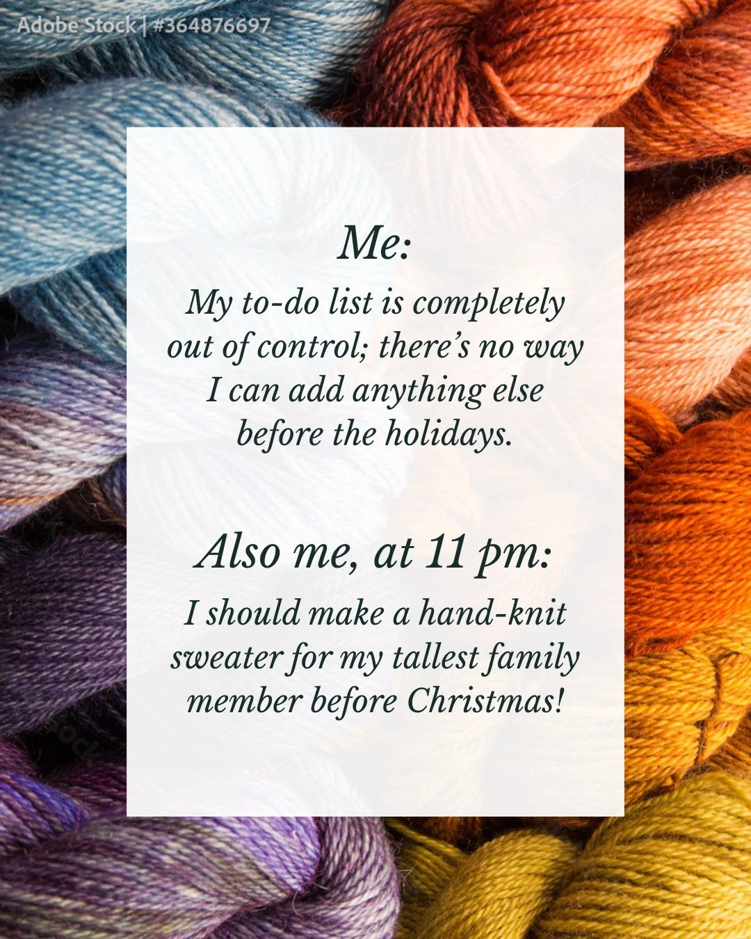 😬 Is it just me?

In a community of crafters, I can't possibly be alone on this... are you trying to squeeze in last minute gifts? 

(Ps, I realize calling mid-November last minute might be a little  crazy, but come on.. these crafts take time!)