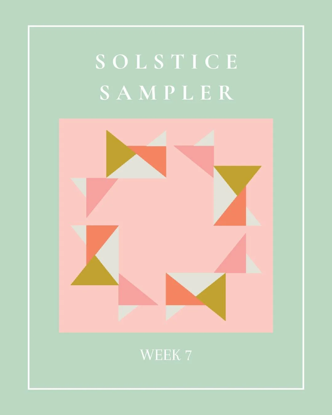 It&rsquo;s Week 7 and @the.weekendquilter is sharing the Winter Wreath block with us. This one is such a fun, modern take on a wreath!

✨ This week&rsquo;s prizes:
&bull; Three packs of woven labels designed by @the.weekendquilter (winner&rsquo;s cho