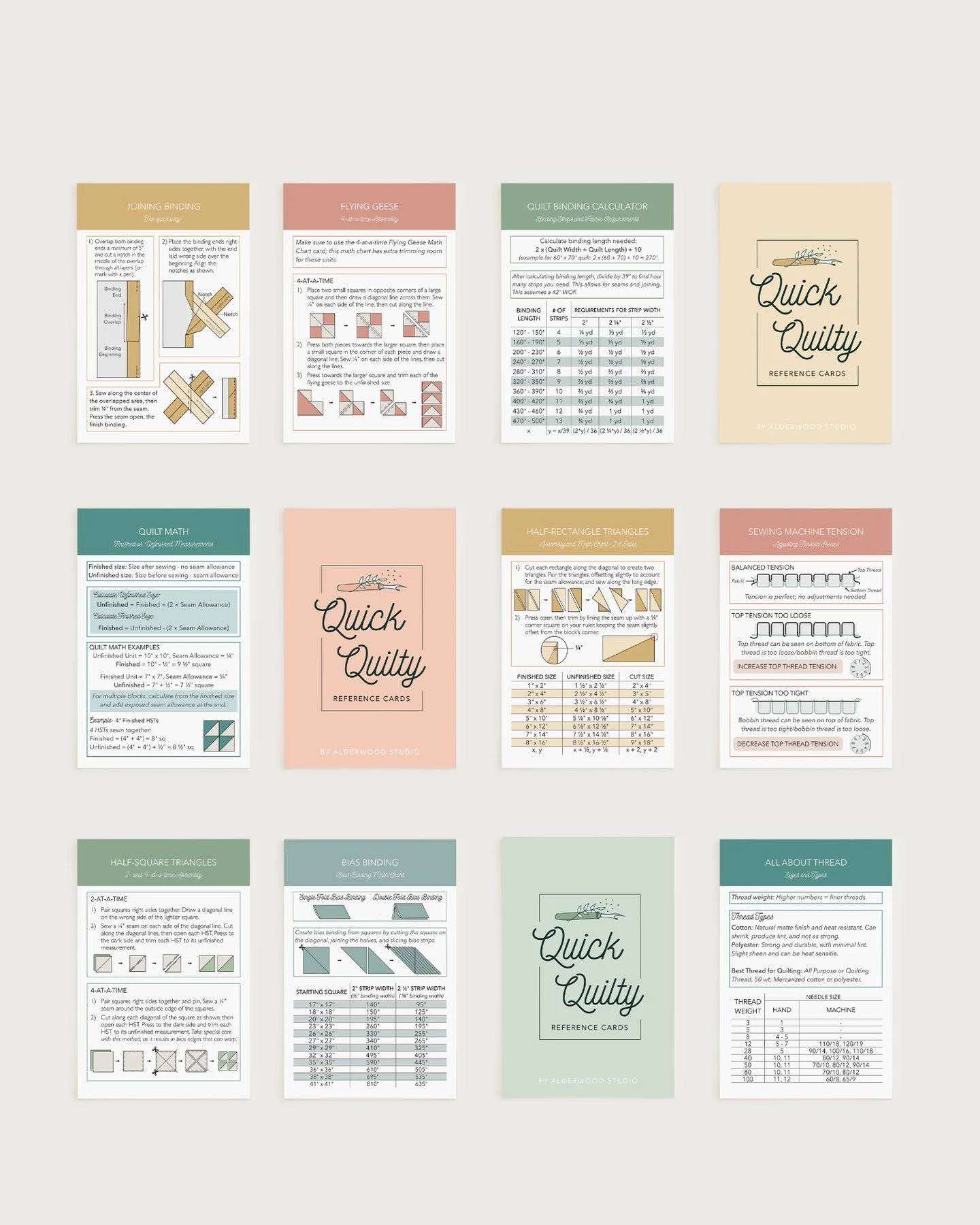 Shipping for the Quick Quilty Cards is officially starting this week and I am so excited to get these into your hands! Thank you to everyone who ordered already... When you pour your heart into something like this, you never really know how it will l