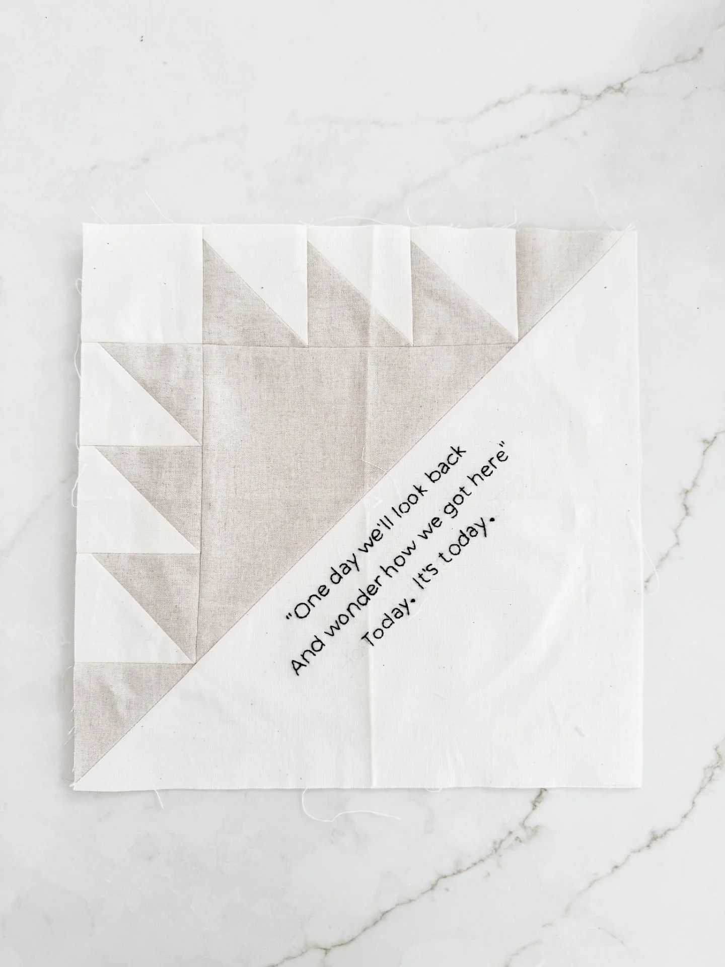 Yet again, the #ThreadsSpeakQuilt is saying what we all need to hear. 

It&rsquo;s getting increasingly hard to see how our country comes back from this. We can all watch the same event unfold through video, from multiple angles and even in slow moti