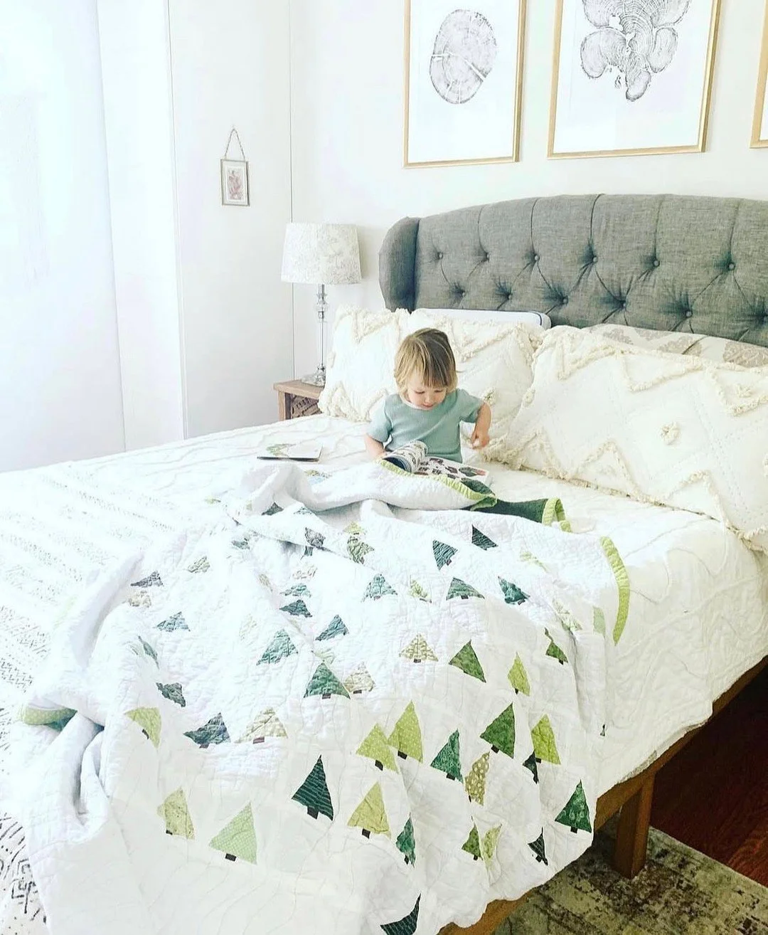 This is a bit shocking and hard to believe, but&hellip;

The baby who grew up alongside this business; who learned to walk while carrying Modern Makes boxes around every month; who made himself a little nest in my cutting table to play while I worked