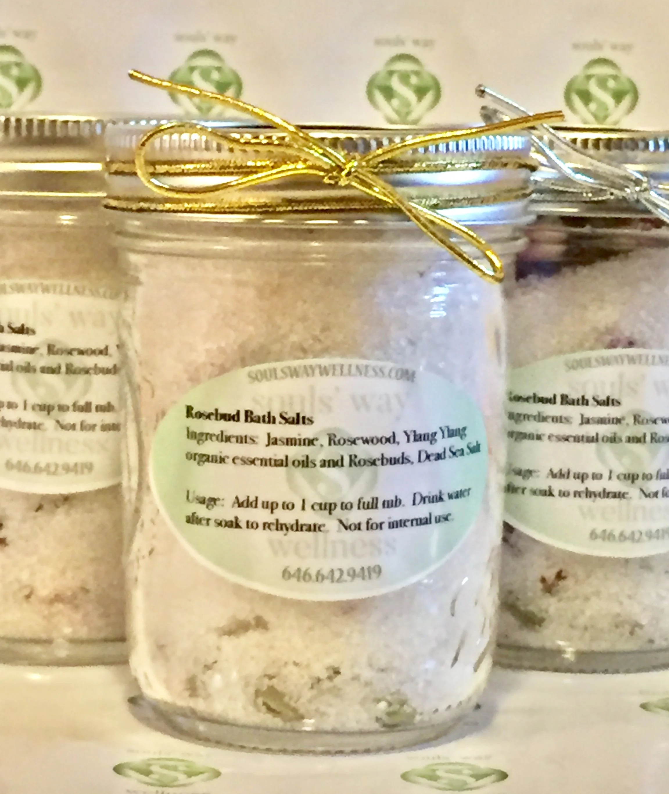 Rosebud Bath Salts