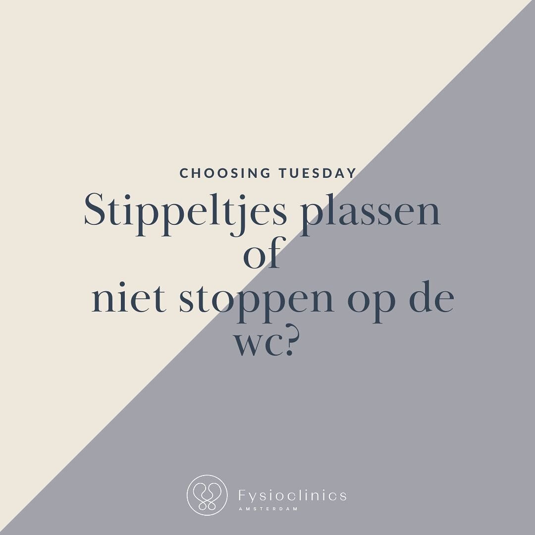 Stippeltjes plassen, ofwel het onderbreken van je plas tijdens het plassen. De blaas heeft 2 functies, uitplassen en ophouden wanneer nodig. Het onderbreken van de plas kan ervoor zorgen dat er residu van urine behouden wordt in de blaas. Doordat er 