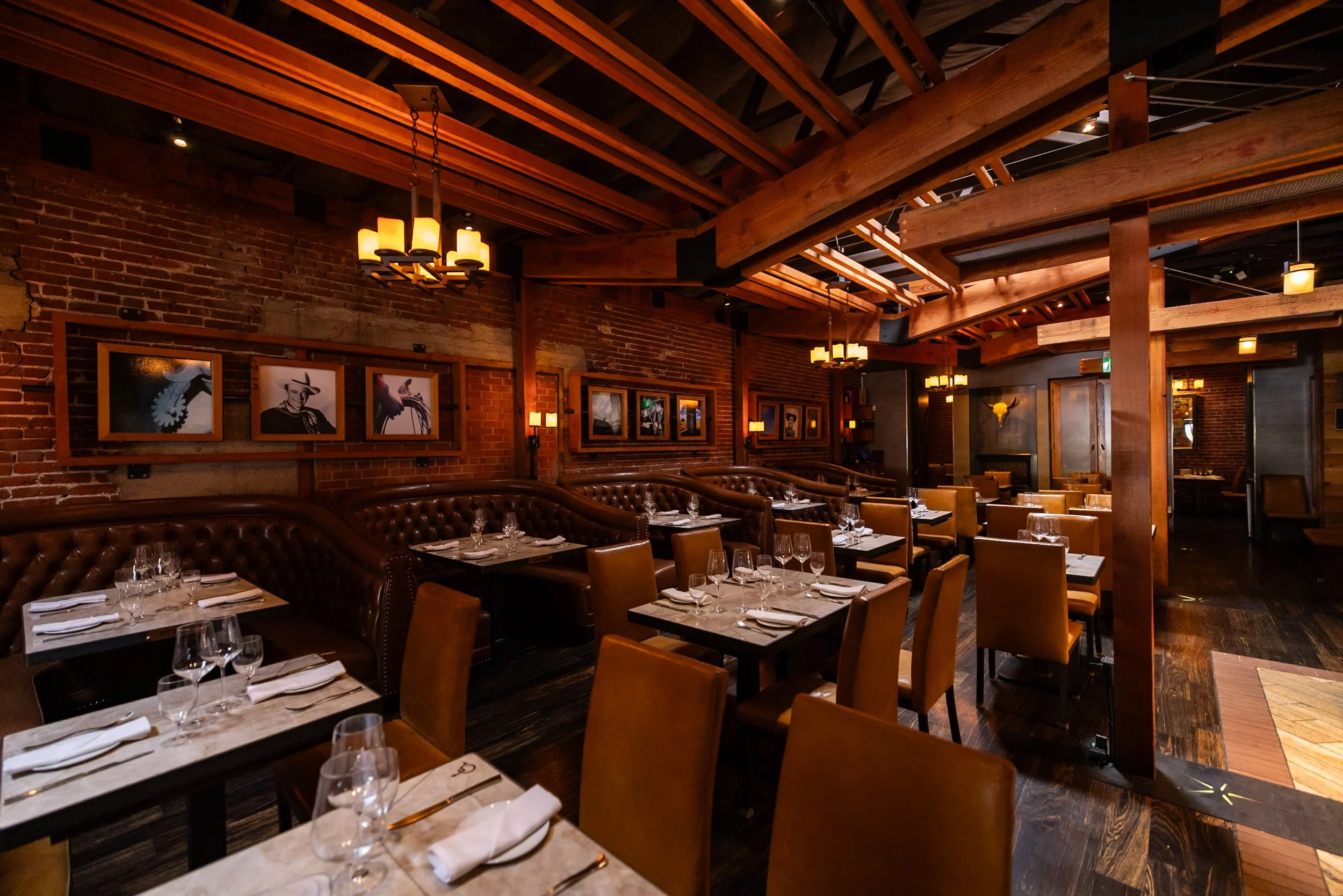 Photo booth at Cowboy Star Restaurant & Butcher Shop