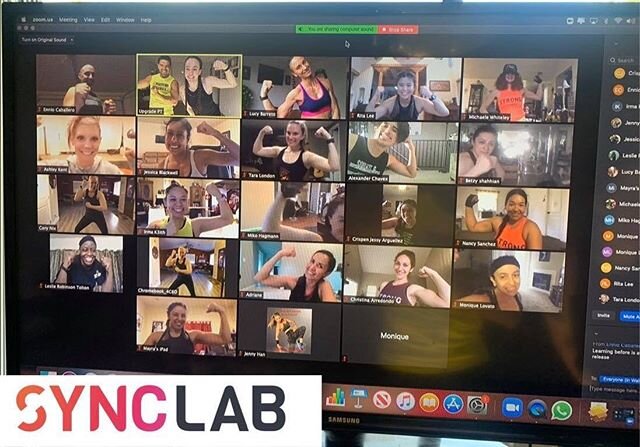 Going virtual! After 3 hours (last night) of intense training by the incredible @kristalynae.fit and her awesome partner @abrahamhernandezfit we are all stronger, more confident and ready to kick Q2! Woah my glutes!! Thanks for everything!! #vbffs 
@