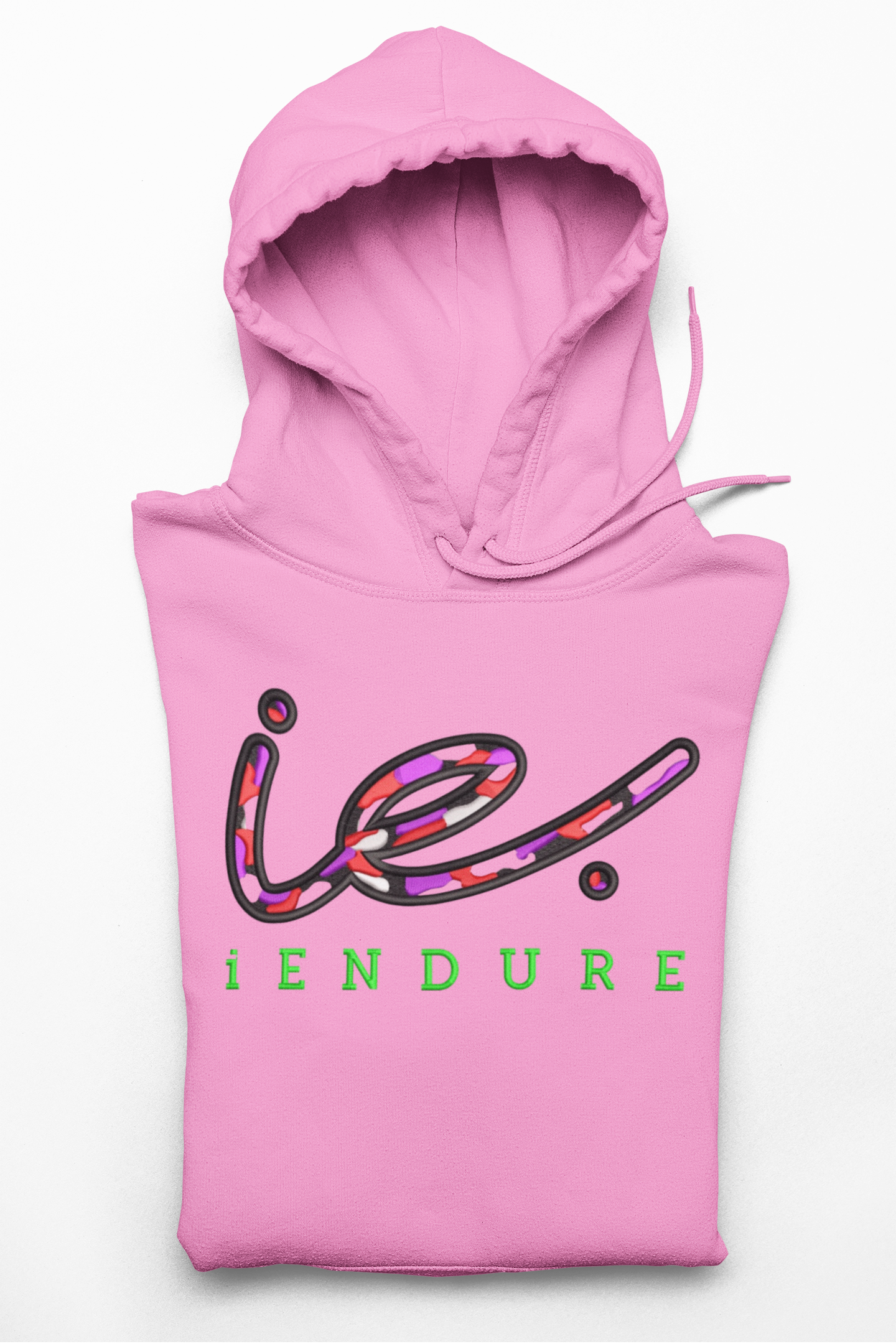 Pink Multi Hoodie