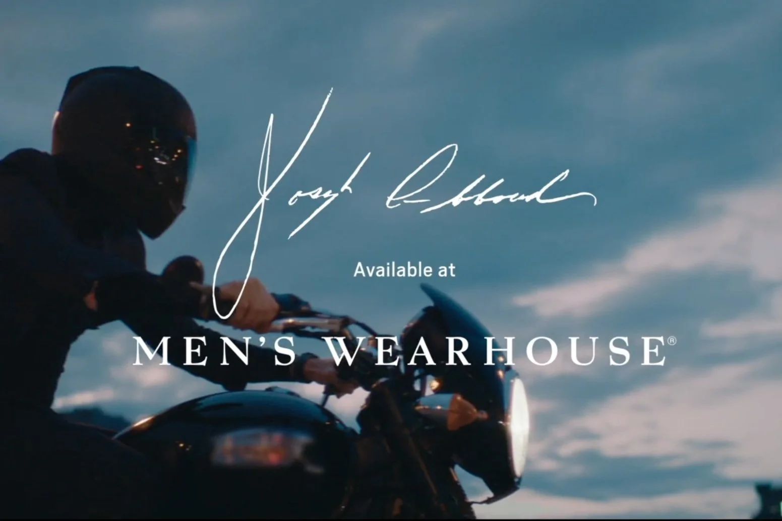 Joseph Abboud "This is Custom" Men's Wearhouse Campaign