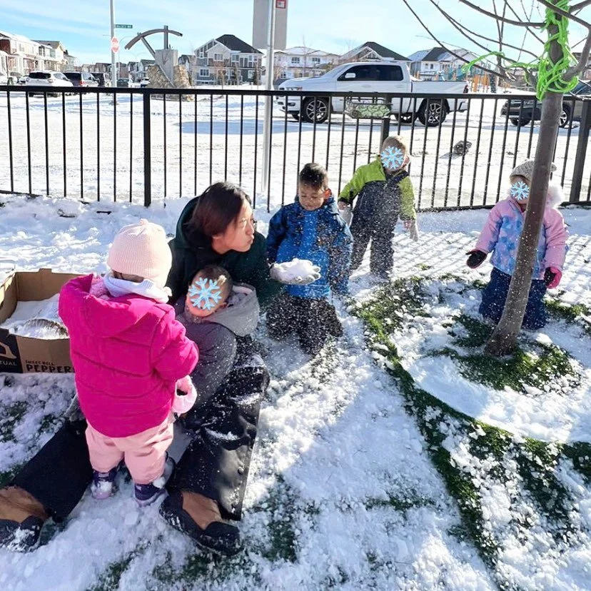 We love outdoor play! ❄️ Getting outside is so important for not only a child&rsquo;s physical health, but also their mental well-being. Outdoor play increases resilience, promotes self regulation and builds skills that help children deal with stress