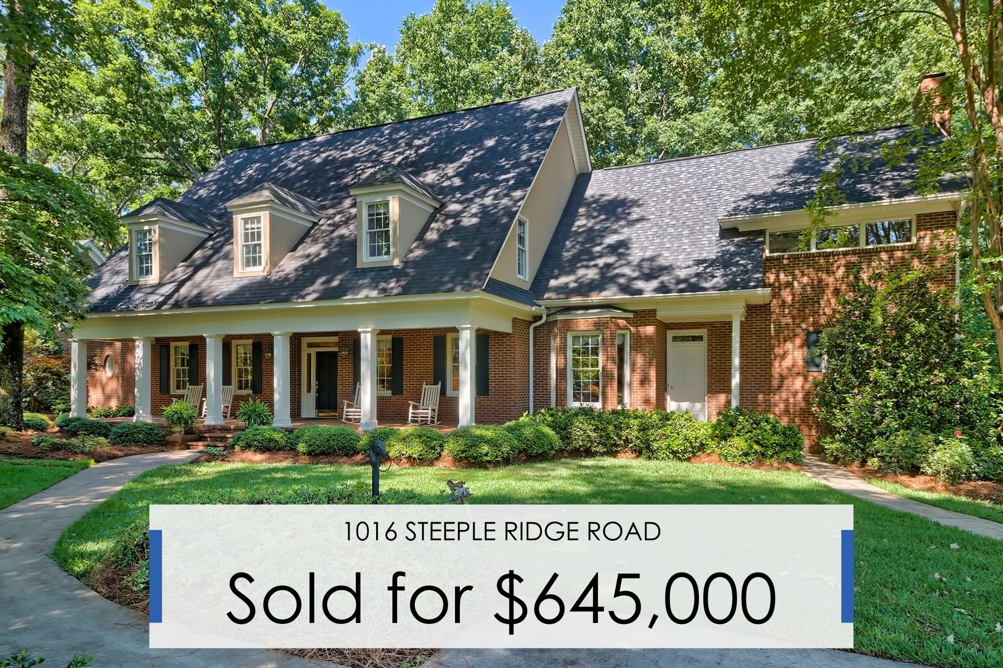 1016 Steeple Ridge Road | Sold for $645,000