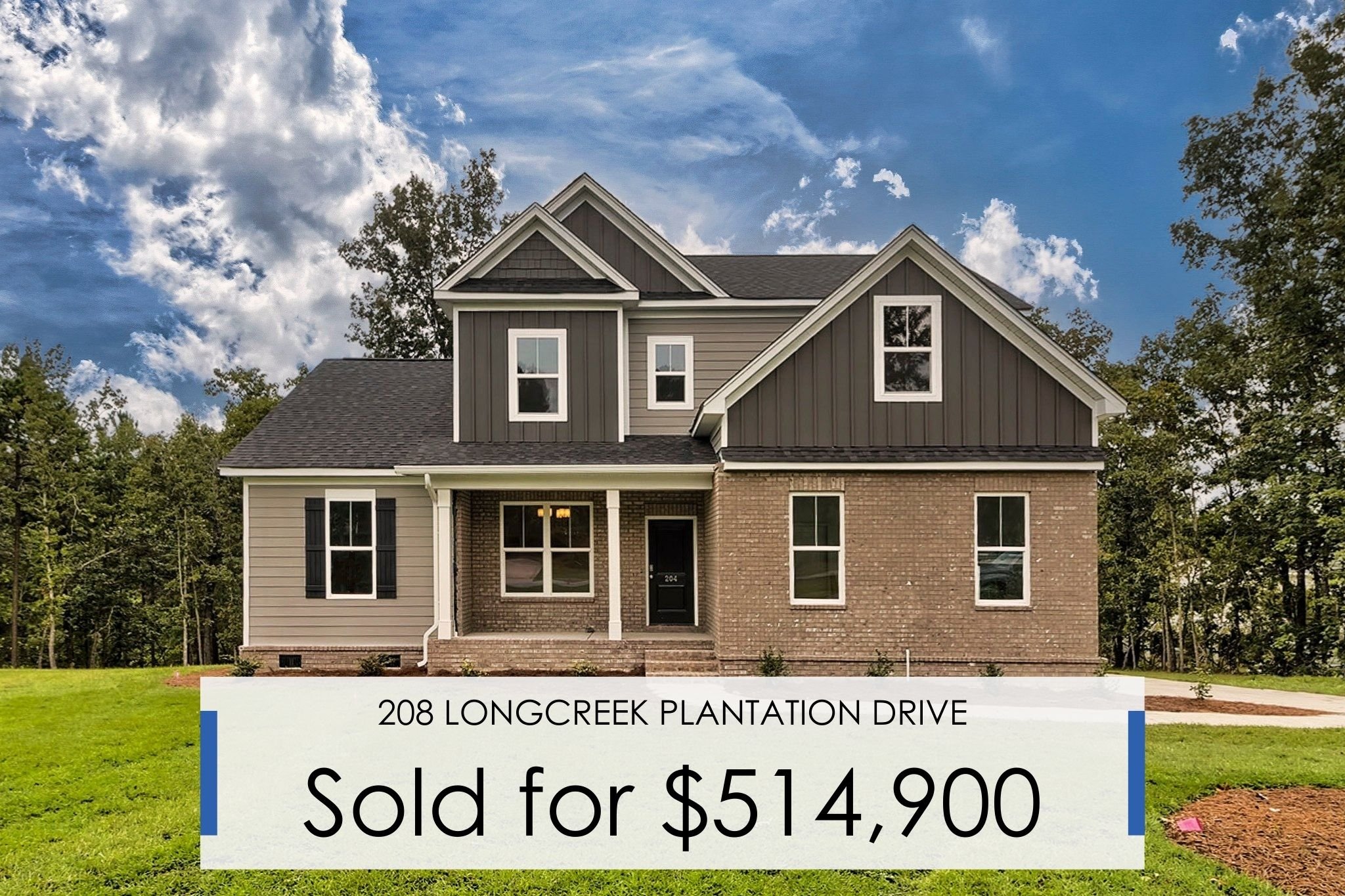 208 Longcreek Plantation Drive | Sold for $514,900