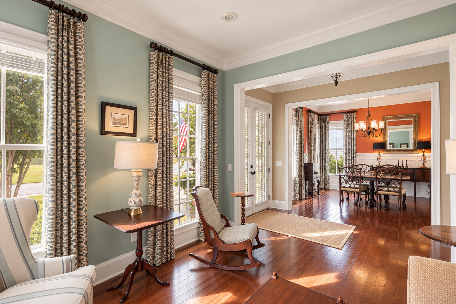 Sunlit Traditional Living and Dining Rooms.png