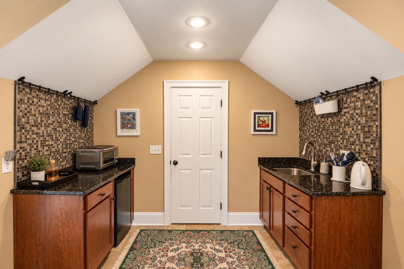 Symmetrical Attic Kitchenette Coffee Bar.png