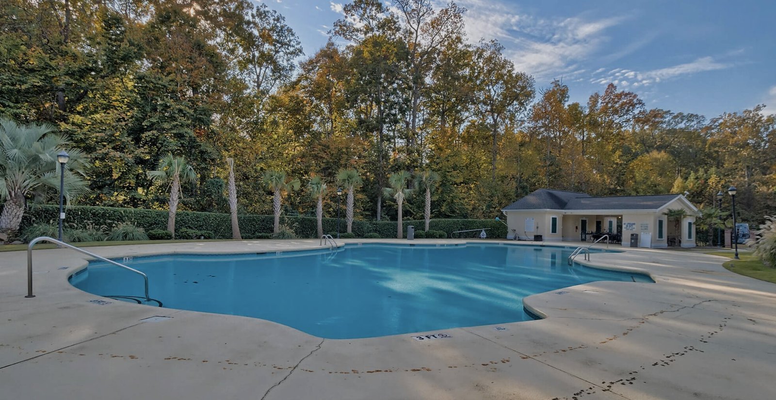 Ascot neighborhood pool and pool house, Irmo SC