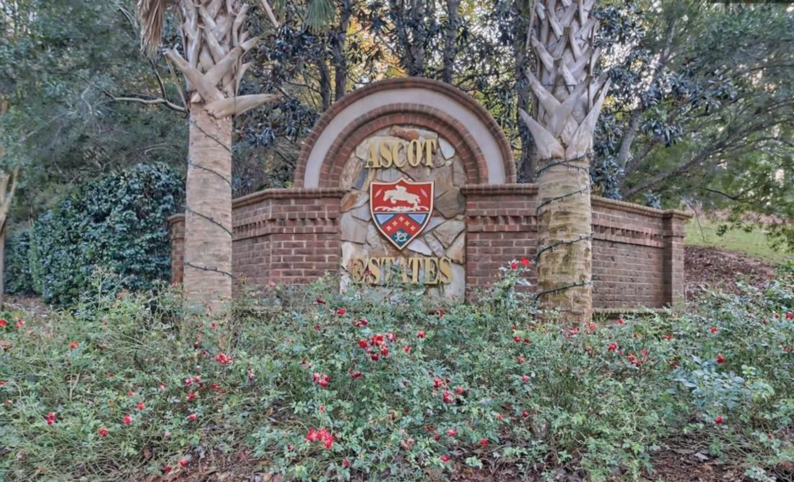 Ascot Estates entrance sign, Irmo SC