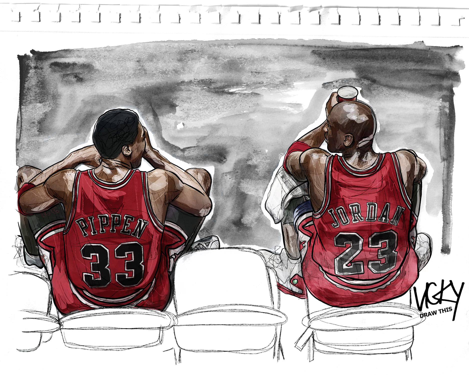 Michael Jordan Drawing